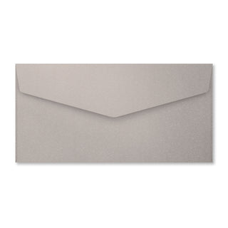 V-Flap Peel and Seal Envelopes Silver 110 x 220 mm (DL)