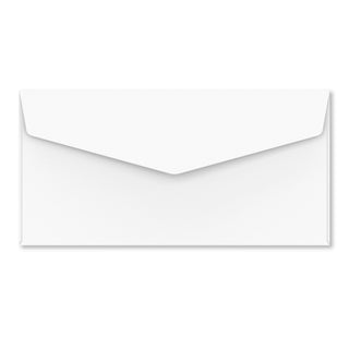V-Flap Peel and Seal Envelopes White 110 x 220 mm (DL)