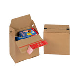 Kartonová krabice se samotěsnícím uzávěrem pro přepravu