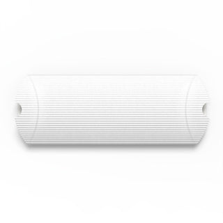 Corrugated Pillow Boxes White 220 x 110 mm (DL)