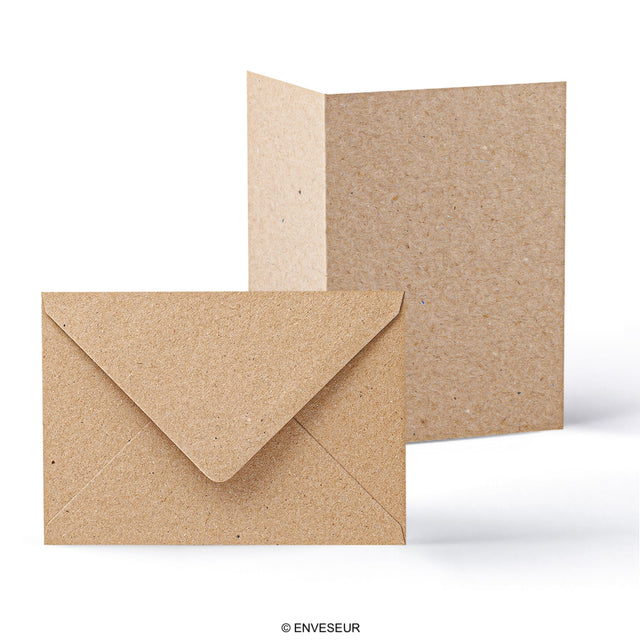 Kraft Cards & Envelopes Pack