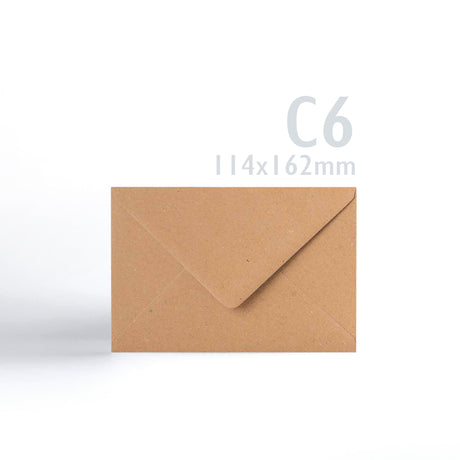 Kraft Obálky 110 g/m² balení 150 ks