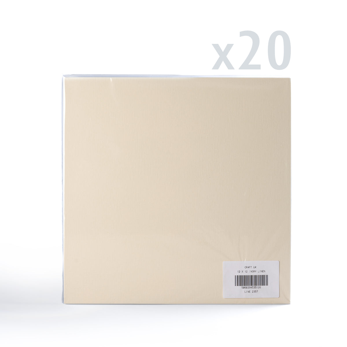 Lněná Kartička 300 g/m² balení