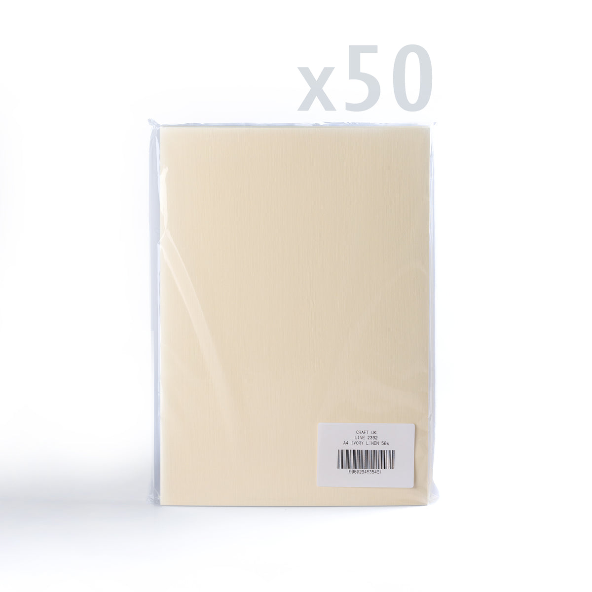 Lněná Kartička 300 g/m² balení