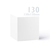 Hladké bílé kartičky 250 g/m² a obálky 100 g/m² – balení