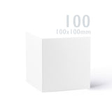 Hladké bílé kartičky 250 g/m² a obálky 100 g/m² – balení
