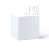 Karty a obálky s lněnou strukturou – balení