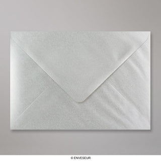 Stříbrná metalická obálka 162x229 mm (C5)