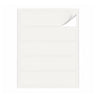 Balení bílých štítků L - 100 listů
