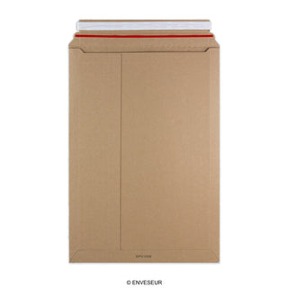 Pevná poštovní obálka / vlnitá lepenka typu F 500x340 mm