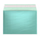 Metallic Finish Bubble Bag Mailers Ice Blue 235 x 325 mm