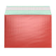 Metallic Finish Bubble Bag Mailers Red 235 x 325 mm