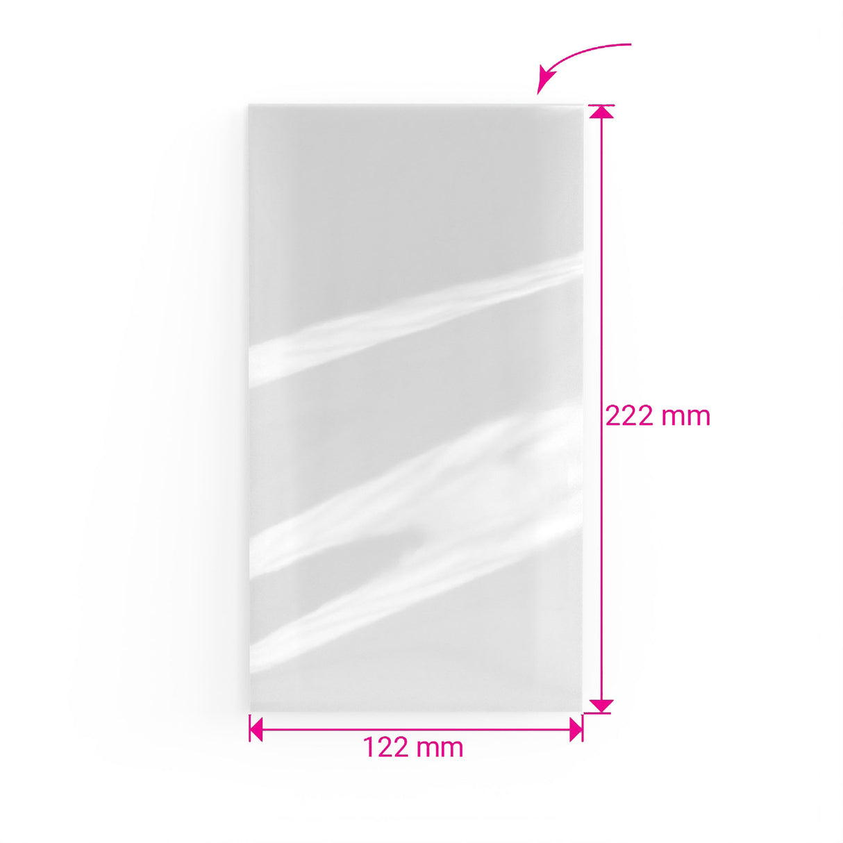 Celofánový sáček s otvorem