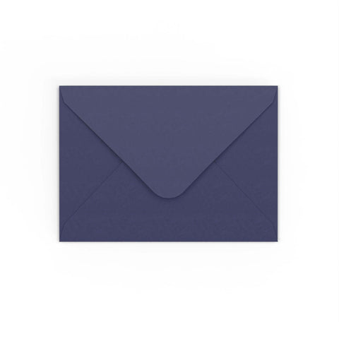 Dark Blue Gummed V-Flap Envelope (125 x 175mm)