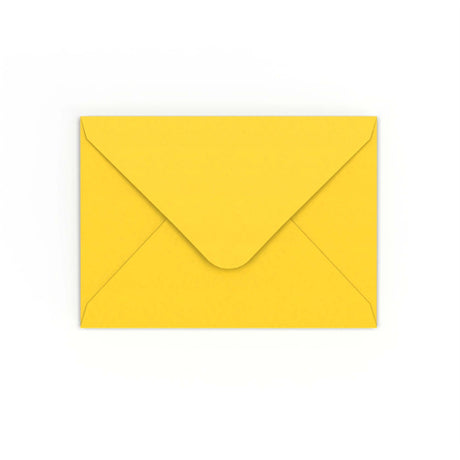 125x175 mm žltá obálka