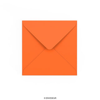 Oranžová obálka 140x140 mm