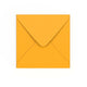 Dark Yellow Gummed V-Flap Envelope (155 x 155mm)