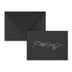 Valentine's Coloured Envelope (Live Love Design) Black 114 x 162 mm (C6)