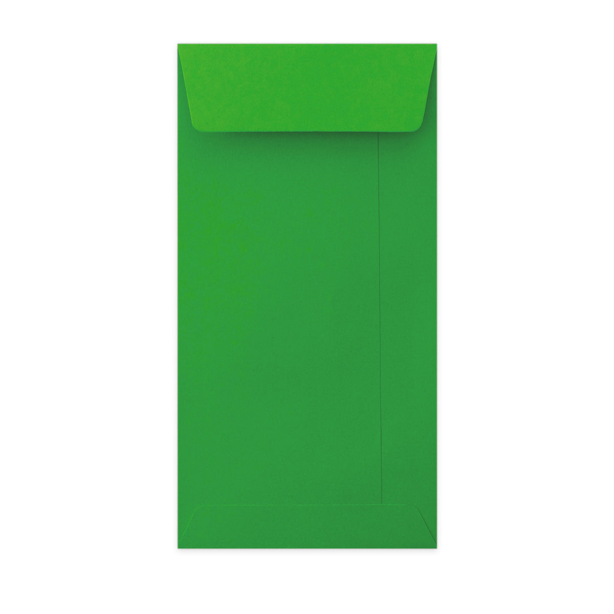 Zelená sáčková obálka 220x110 mm (DL)