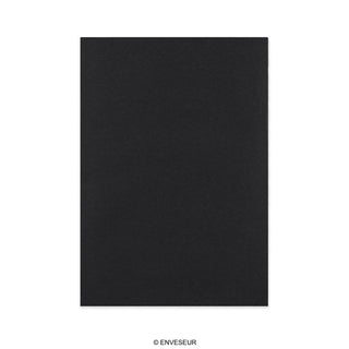 Plně Černá Obálka s Kartonovou Zadní Stěnou 229x162 mm (C5)