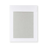 Bílá Obálka s Kartonovou Zadní Stěnou 241 x 178 mm