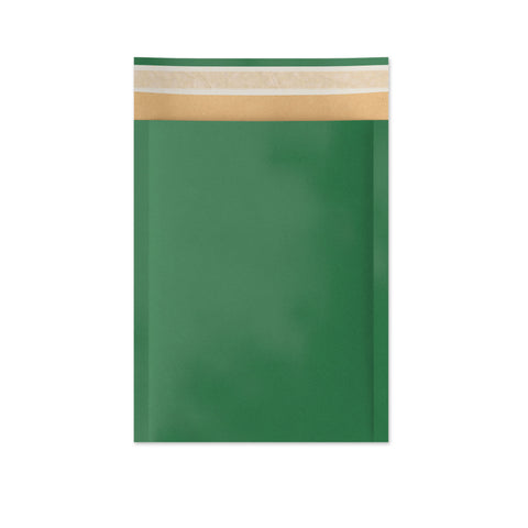 Eco Honeycomb Padded Bag Mailers Dark Green 215 x 150 mm