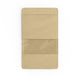 Kraft Food Pouch Bags Manila 270 x 160 mm