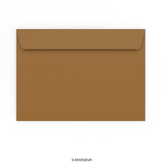Hnědá obálka 162x229 mm (C5)
