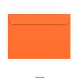 Oranžová obálka 162x229 mm (C5)