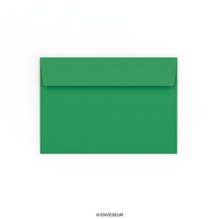 Tmavozelená obálka 114x162 mm (C6)