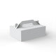 Takeaway Food Boxes White 190 x 150 x 80 mm