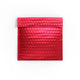 Metallic Finish Bubble Bag Mailers Red 165 x 165 mm