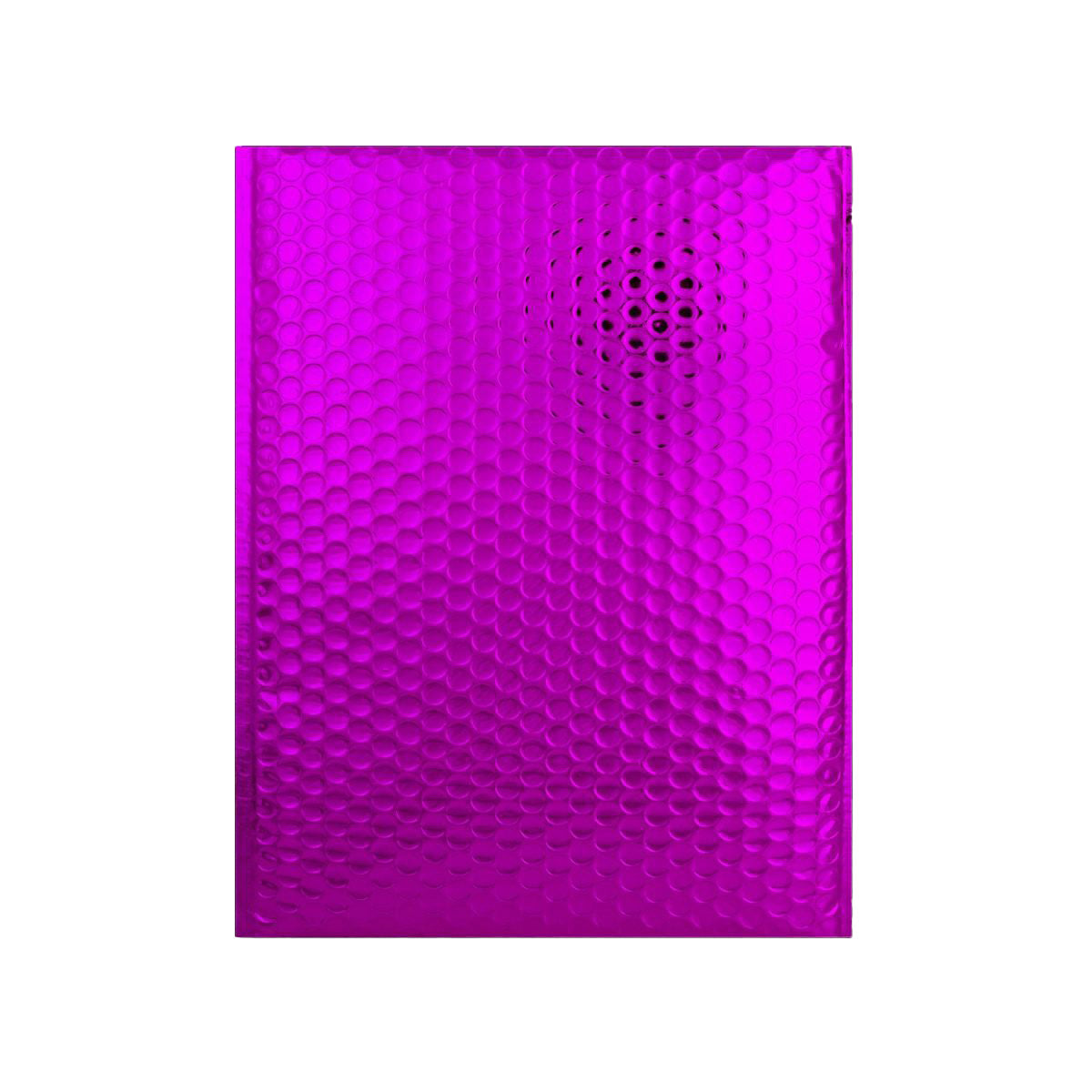 Lesklé metalické bublinkové obálky