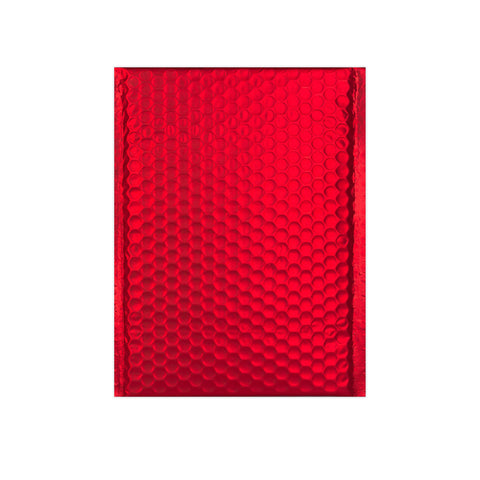 Matt Bubble Bag Mailers Red 250 x 180 mm