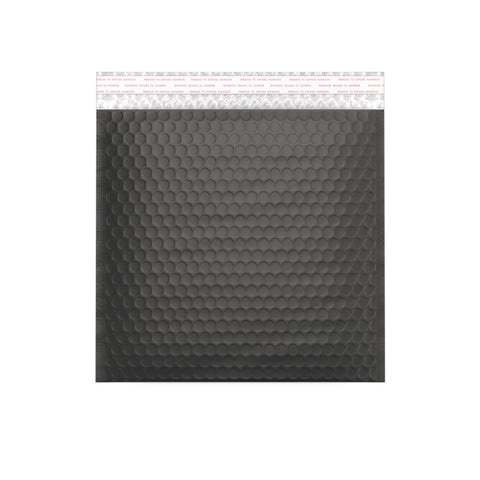 Matt Bubble Bag Mailers Black 270 x 270 mm
