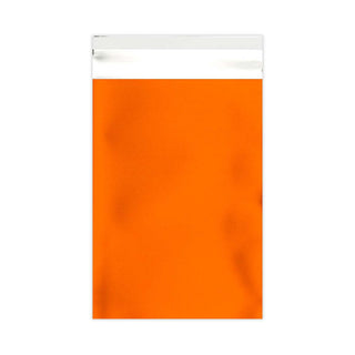 Matt Finish Foil Bags Orange 250 x 180 mm