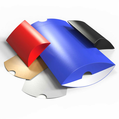 Barevné krabičky ve tvaru polštářku