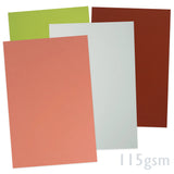 Sirio Color papír mix 115g/m² - 50 listů