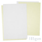 Papír s lněnou texturou 185g/m²