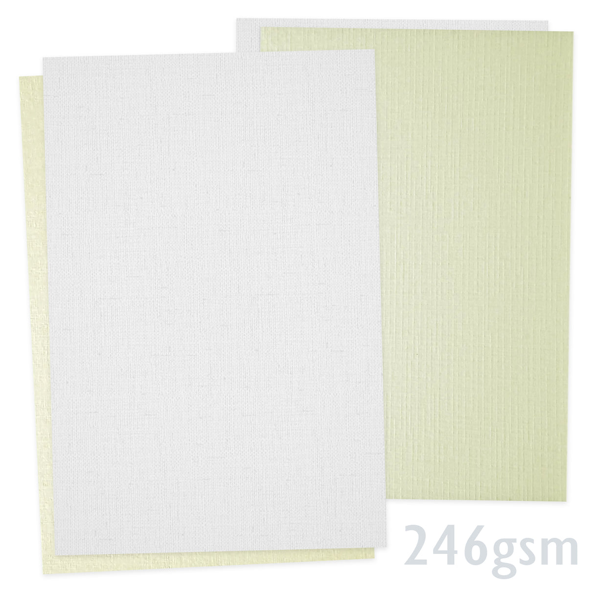 Papír s lněnou texturou 246g/m²