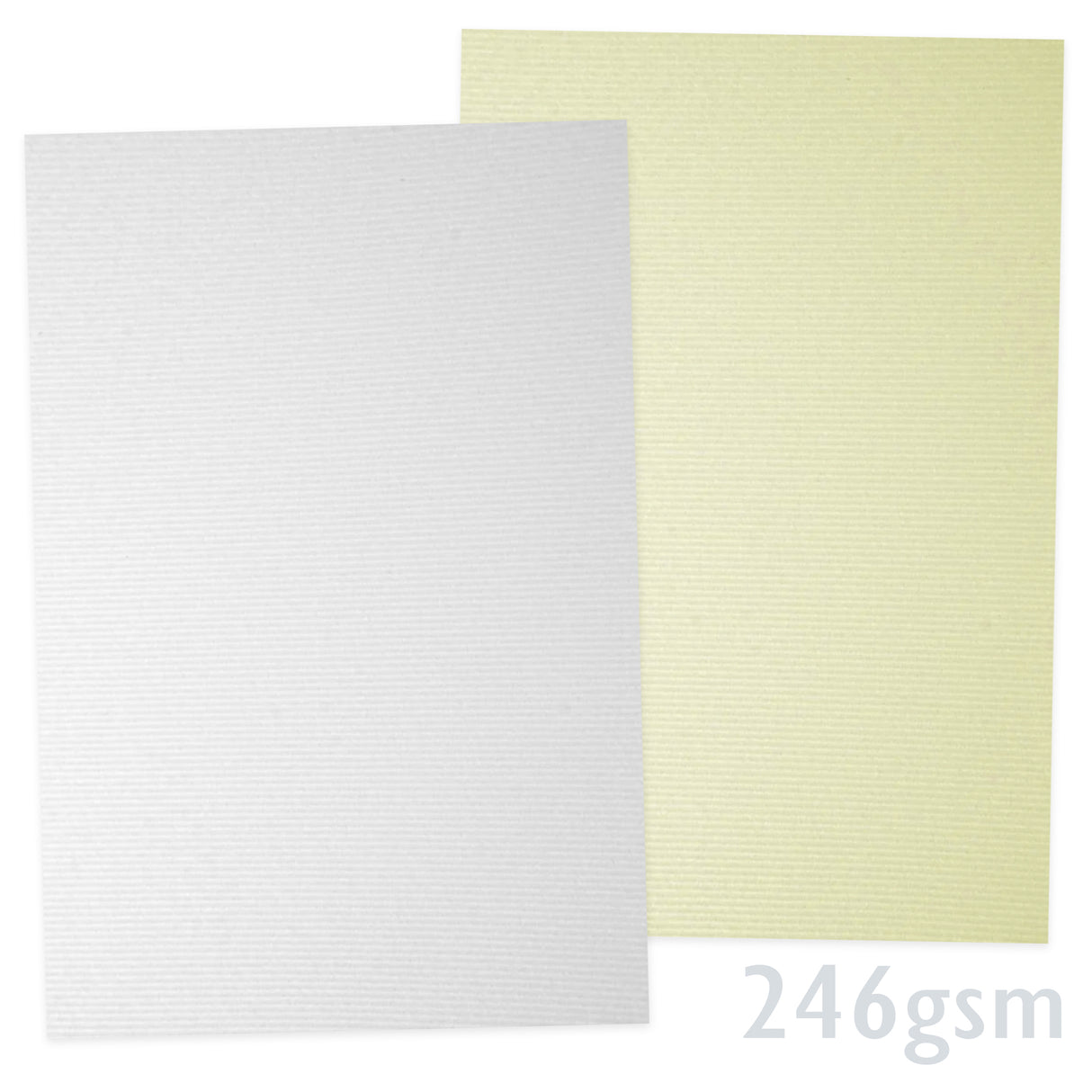 Papír s lněnou texturou 246g/m²