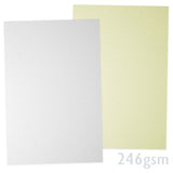 Papír s lněnou texturou 246g/m²