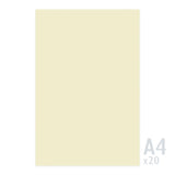 Lessebo papír 240g/m² - 20 listů