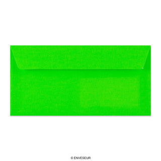 Neonově zelená obálka 110x220 mm (DL)