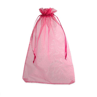 Organza Bags Bordeaux 300 x 200 mm
