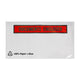 Documents Enclosed Envelopes (Printed) Clear 110 x 220 mm (DL)