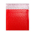 Gloss Finish Bubble Bag Mailers Red 165 x 165 mm