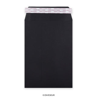 Černá Post Marque sáčková obálka 229x162 mm (C5)