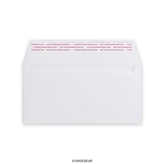 Bílá obálka Post Marque 110x220 mm (DL)