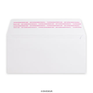 Bílá obálka Post Marque 114x229 mm